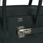 Hermes Birkin 35 Vert Rousseau Togo Palladium Hardware