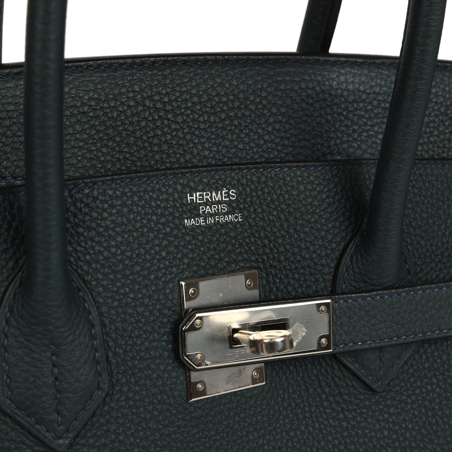 Hermes Birkin 35 Vert Rousseau Togo Palladium Hardware