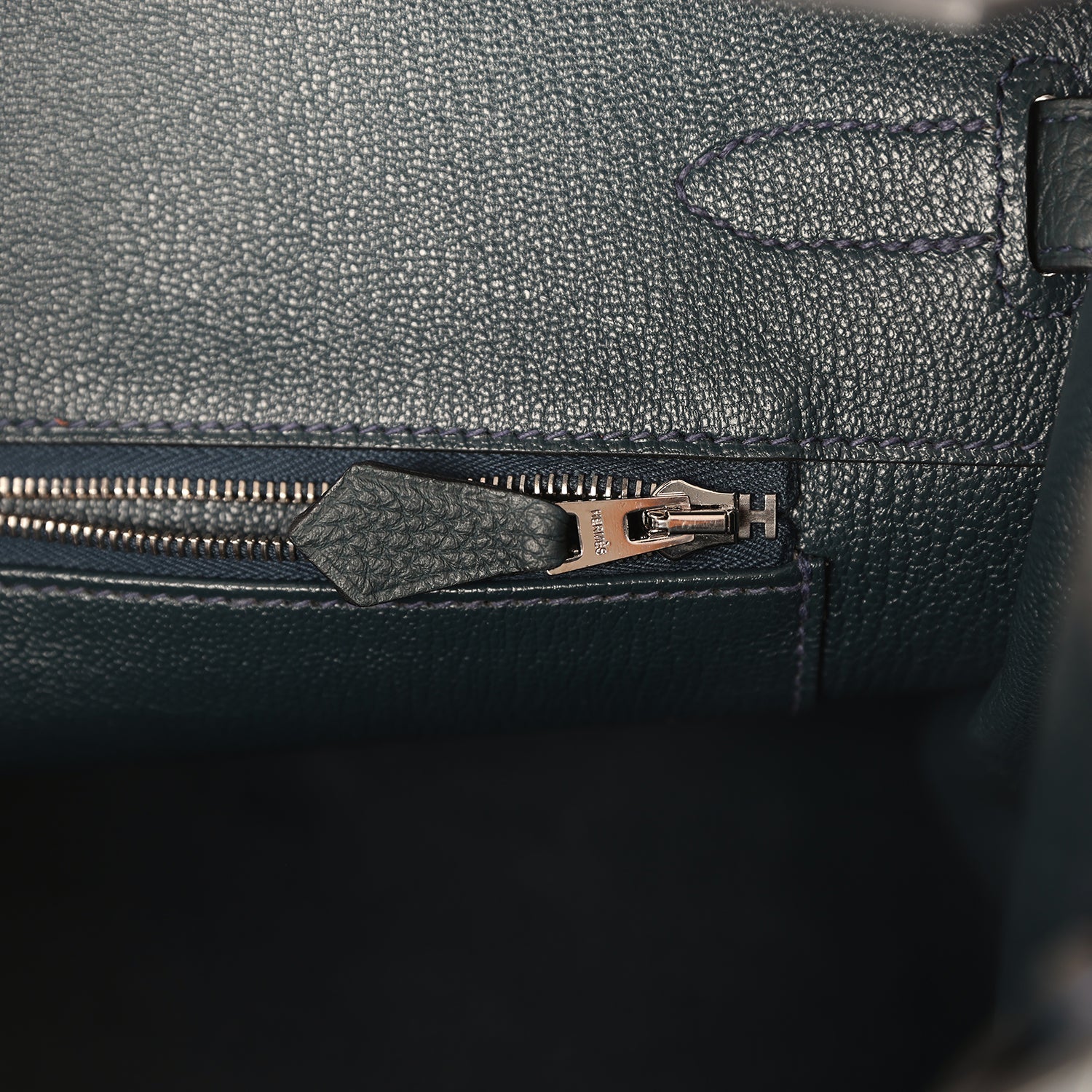 Hermes Birkin 35 Vert Rousseau Togo Palladium Hardware