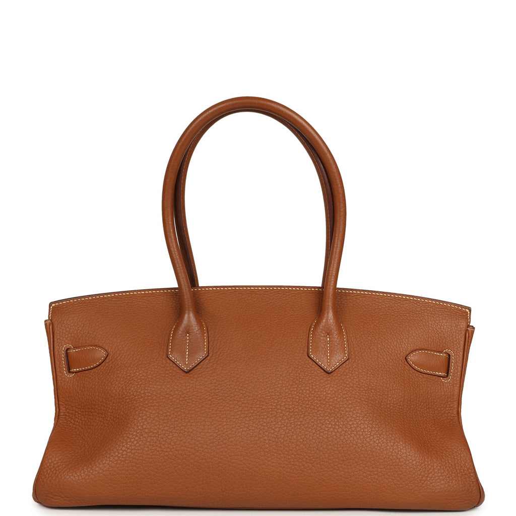 Vintage Hermes Shoulder Birkin 42 JPG Gold Togo Palladium Hardware