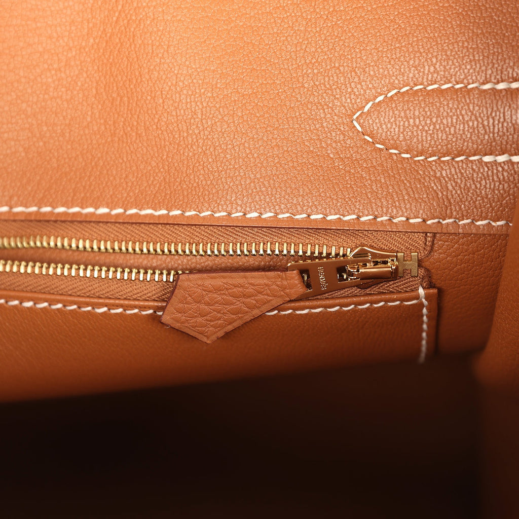 Hermes Birkin 30 Gold Togo Gold Hardware