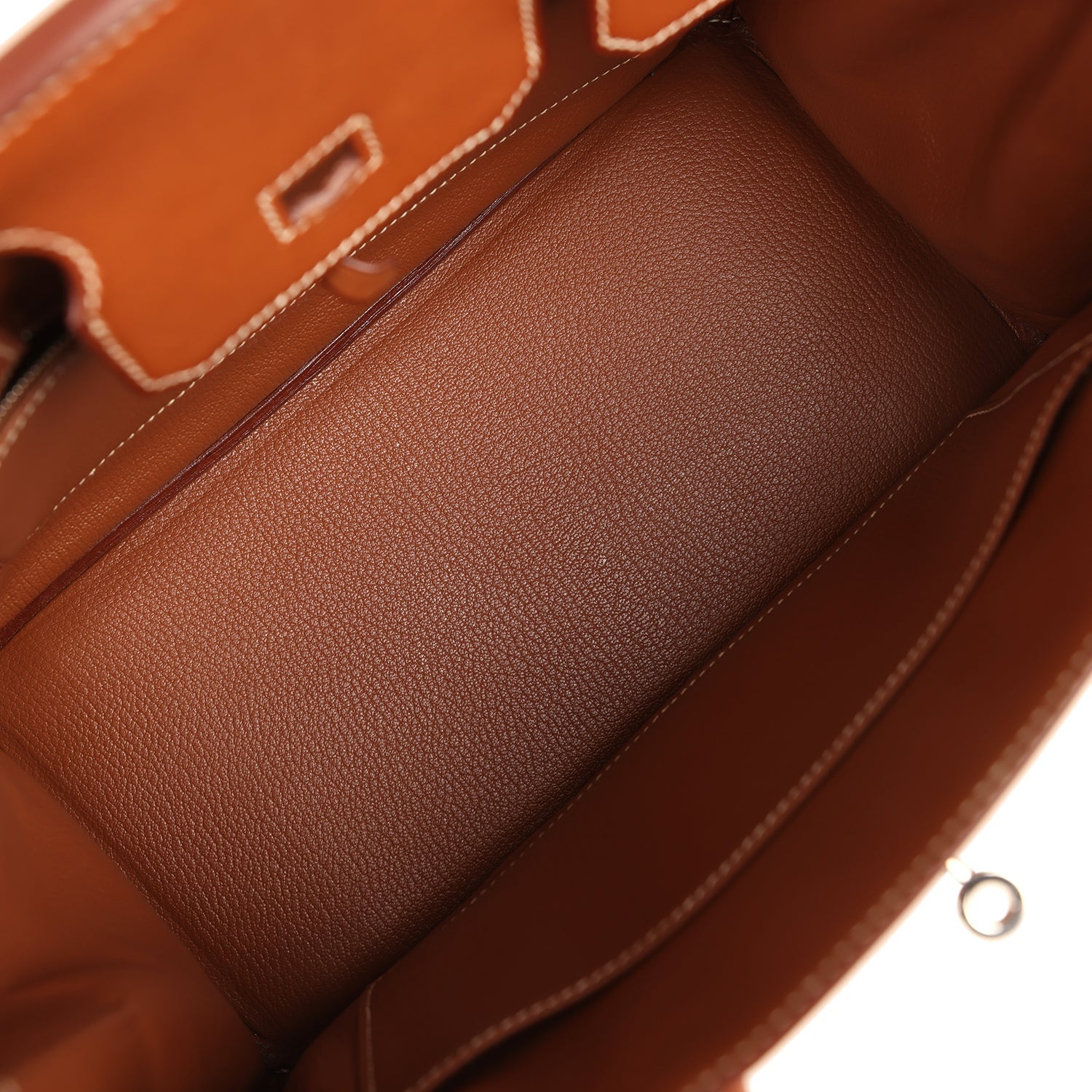 Vintage Hermes Birkin 30 Fauve Barenia Palladium Hardware