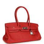 Vintage Hermes Shoulder Birkin 42 JPG Capucine Togo Palladium Hardware