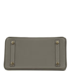 Hermes Birkin 25 Gris Meyer Togo Gold Hardware