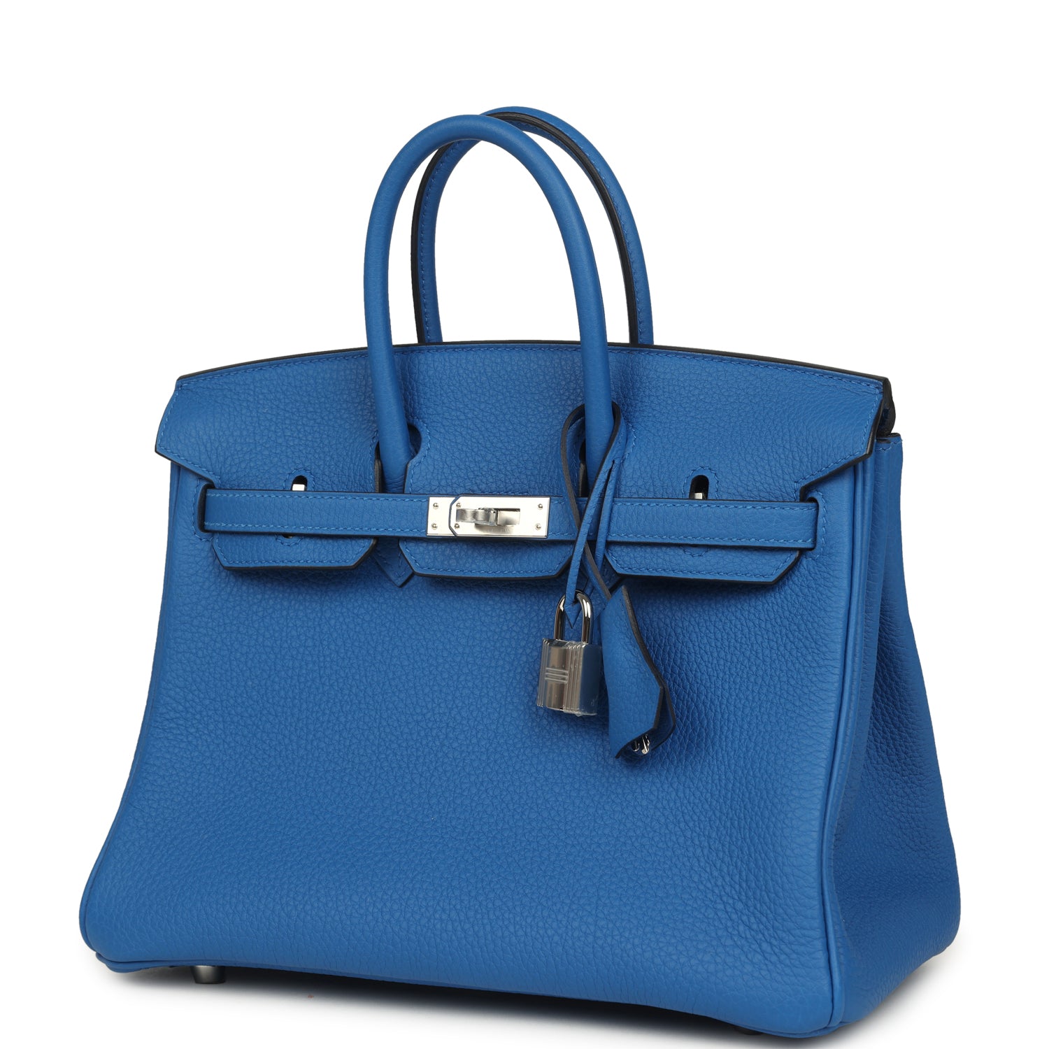 Hermes Birkin 25 Bleu Zellige Togo Palladium Hardware