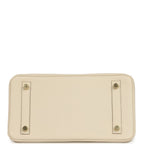 Hermes Birkin 25 Craie Togo Gold Hardware