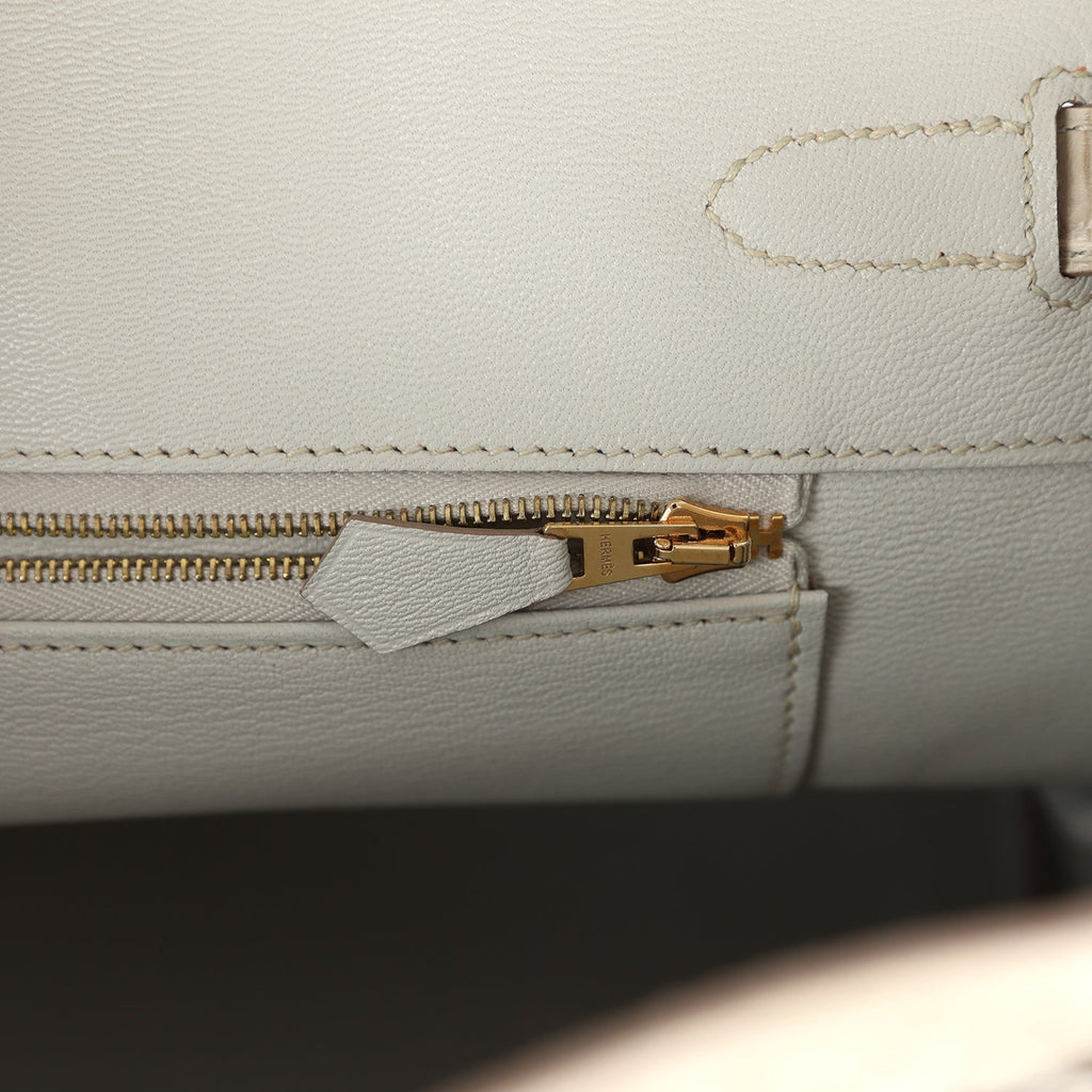 Hermes Birkin 35 Beton Matte Alligator Gold Hardware
