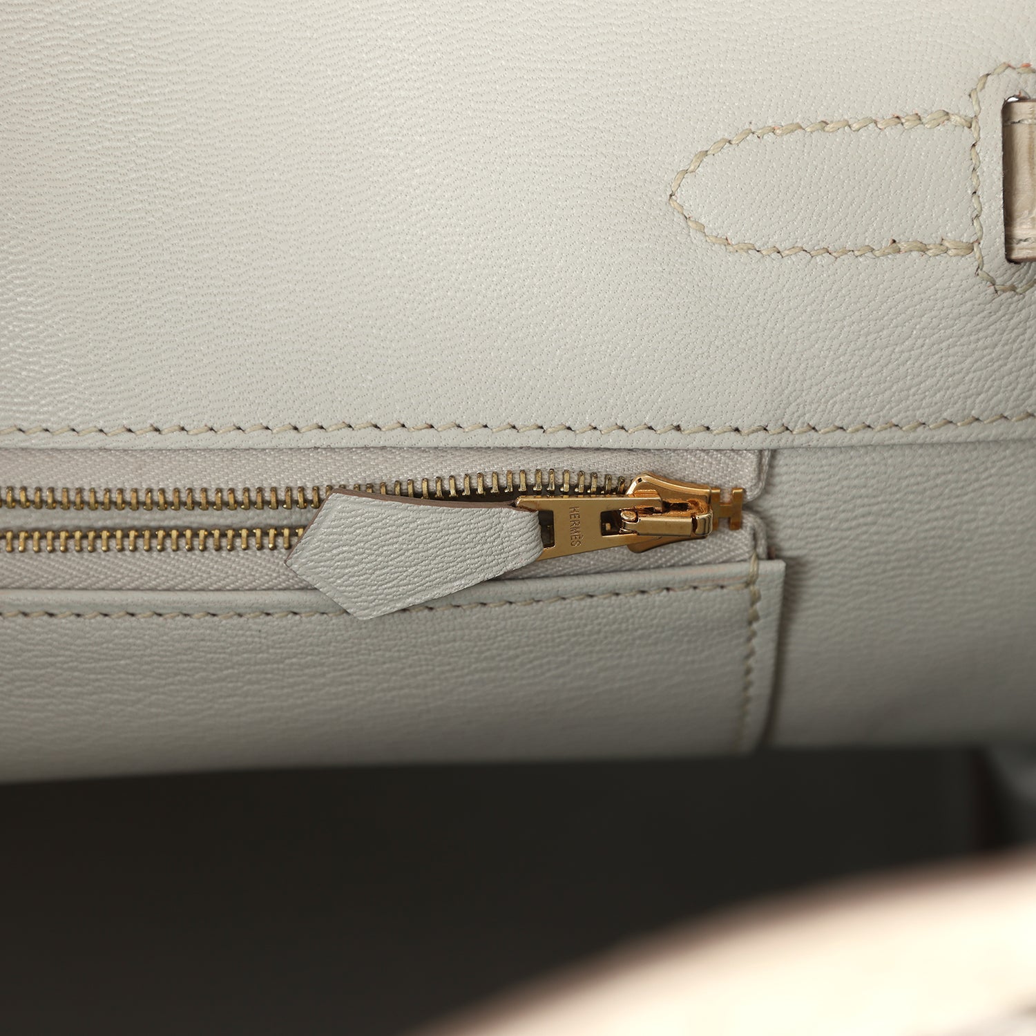 Hermes Birkin 35 Beton Matte Alligator Gold Hardware