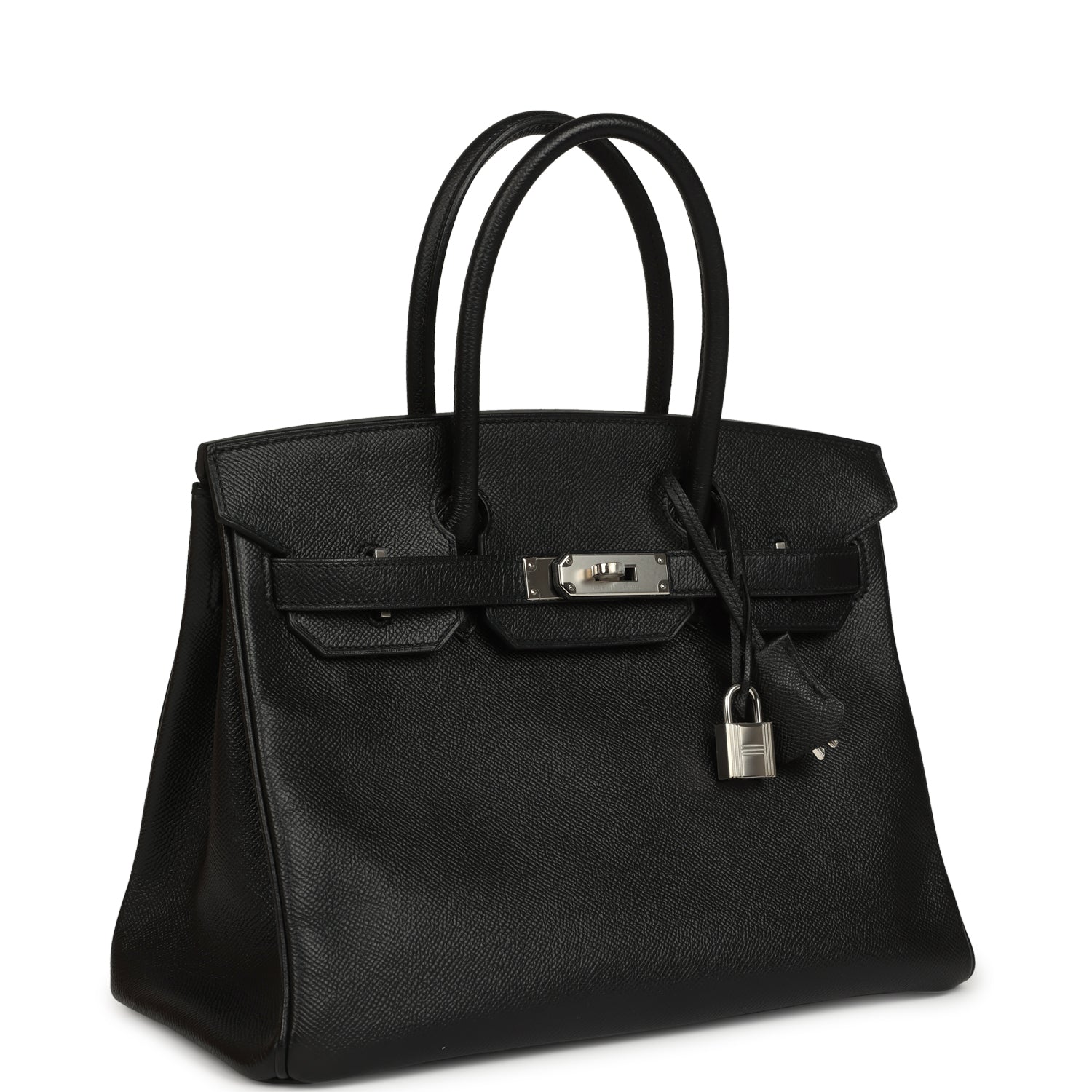 Hermes Birkin 30 Black Epsom Palladium Hardware
