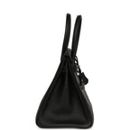 Hermes Birkin 30 Black Epsom Palladium Hardware