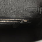 Hermes Birkin 30 Black Epsom Palladium Hardware