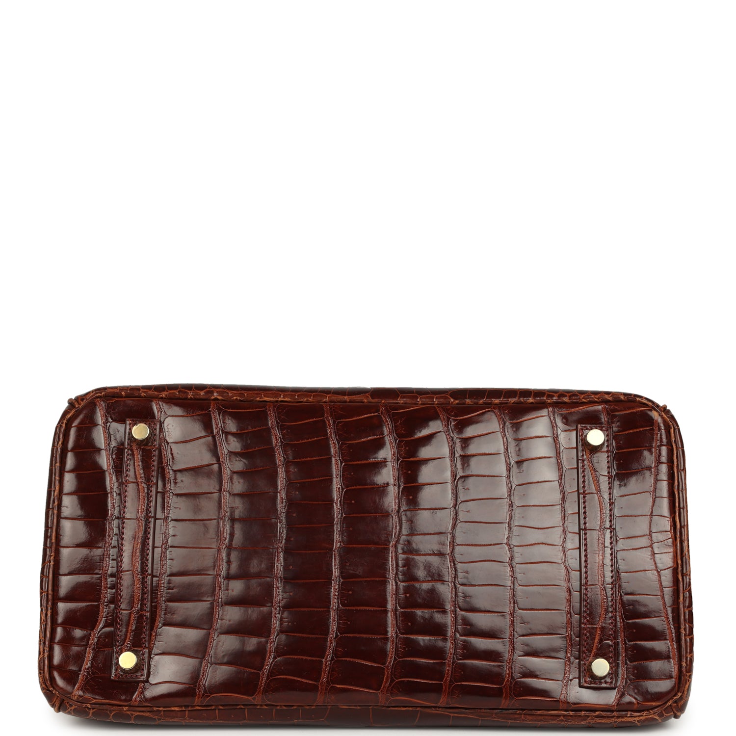 Hermes Birkin 35 Miel Shiny Porosus Crocodile Gold Hardware