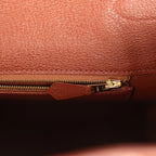 Hermes Birkin 35 Miel Shiny Porosus Crocodile Gold Hardware