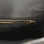 Hermes Birkin 25 Black Swift Gold Hardware
