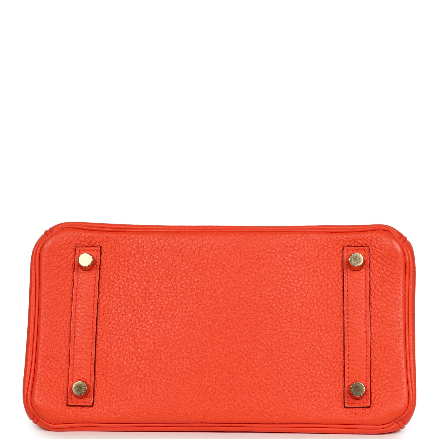 Hermes Birkin 25 Orange Poppy Togo Gold Hardware