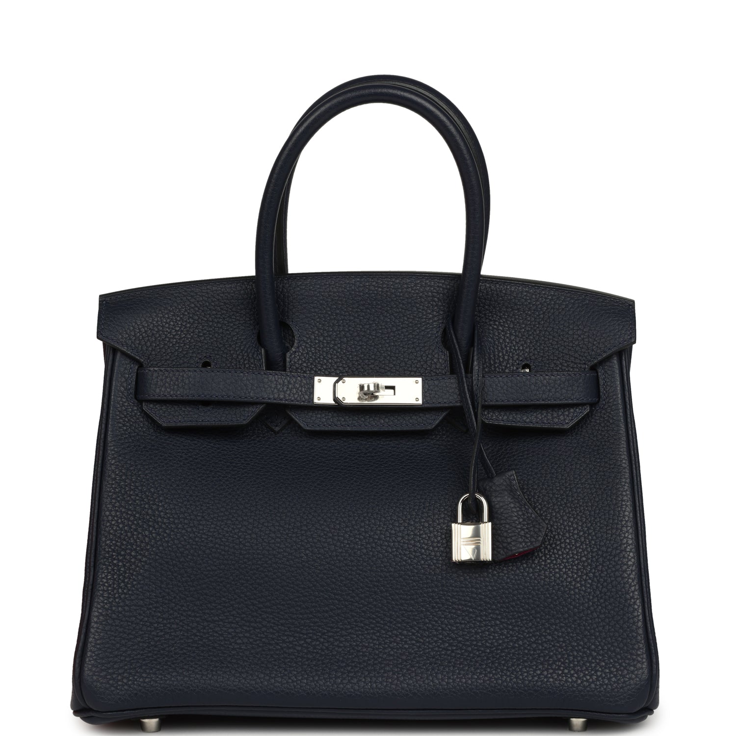 Hermes Birkin 30 Bleu Nuit Verso Togo Palladium Hardware