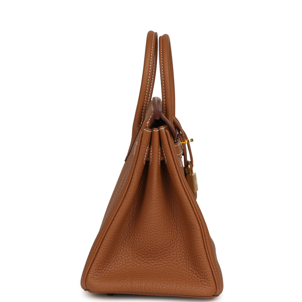 Hermes Birkin 25 Gold Togo Gold Hardware