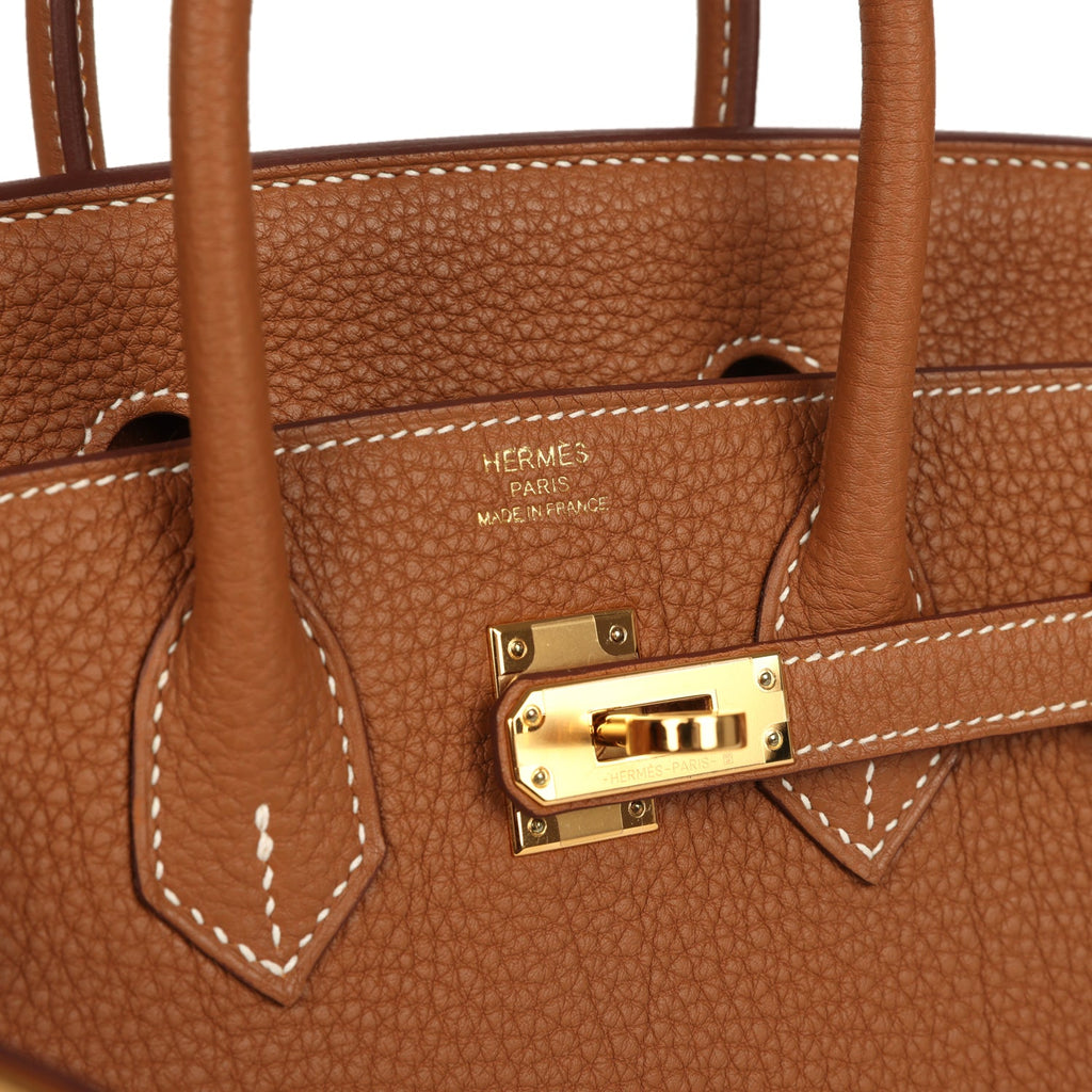 Hermes Birkin 25 Gold Togo Gold Hardware