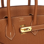 Hermes Birkin 25 Gold Togo Gold Hardware