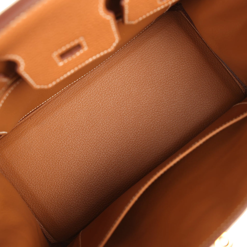 Hermes Birkin 25 Gold Togo Gold Hardware