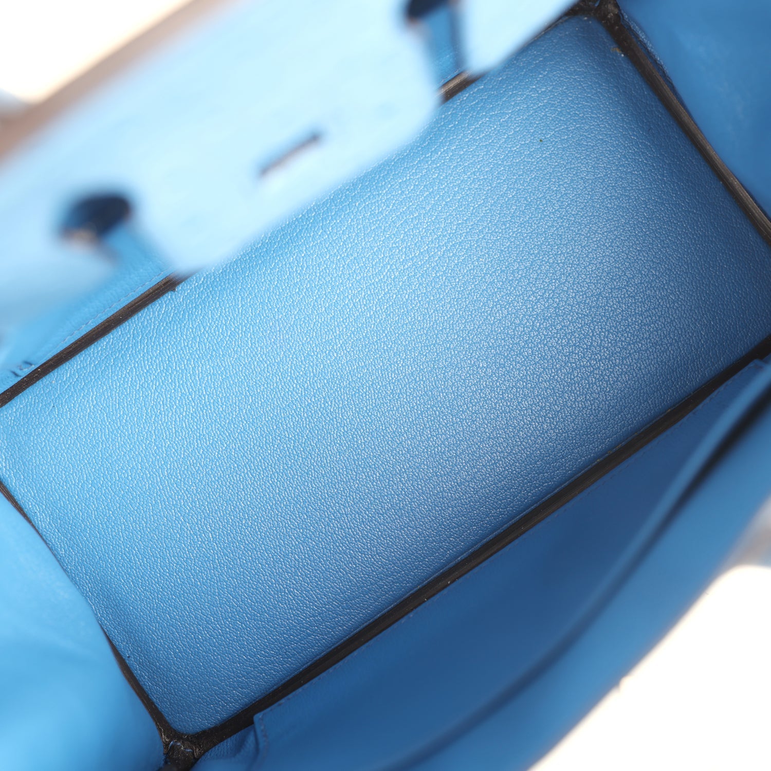 Hermes Birkin 25 Mykonos Ostrich Palladium Hardware