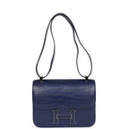 Hermes Constance 1-24 Bleu Saphir Matte Alligator Marquette Palladium Hardware