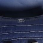 Hermes Constance 1-24 Bleu Saphir Matte Alligator Marquette Palladium Hardware