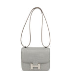 Hermes Constance 18 Gris Perle Matte Alligator Palladium Hardware