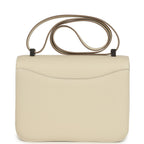 Hermes Constance 1-24 Craie Epsom Palladium Hardware