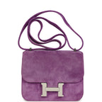 Hermes Constance 18 Violet Doblis Palladium Hardware