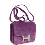 Hermes Constance 18 Violet Doblis Palladium Hardware