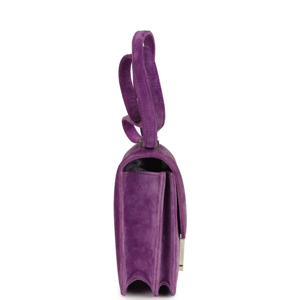 Hermes Constance 18 Violet Doblis Palladium Hardware