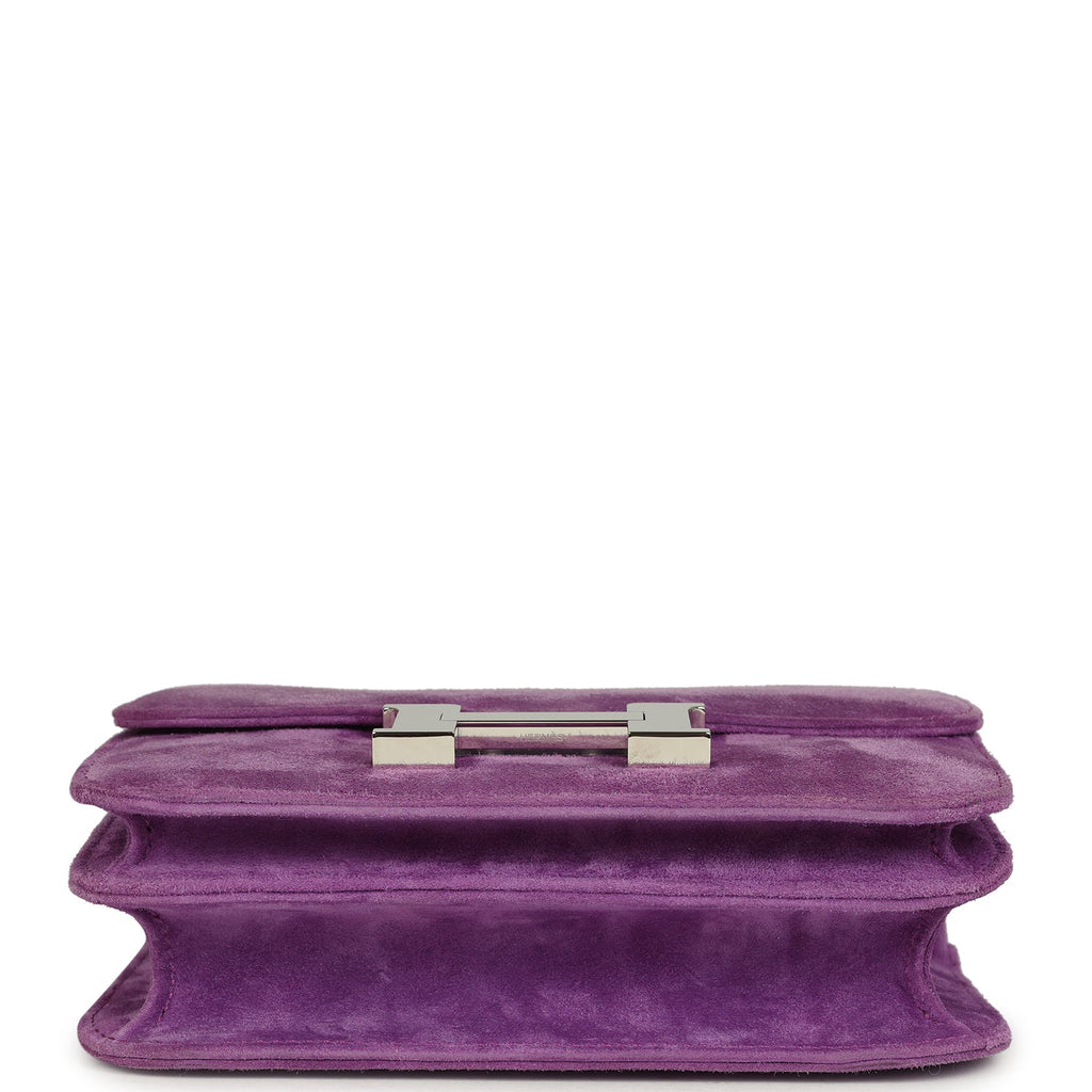 Hermes Constance 18 Violet Doblis Palladium Hardware