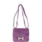 Hermes Constance 18 Violet Doblis Palladium Hardware