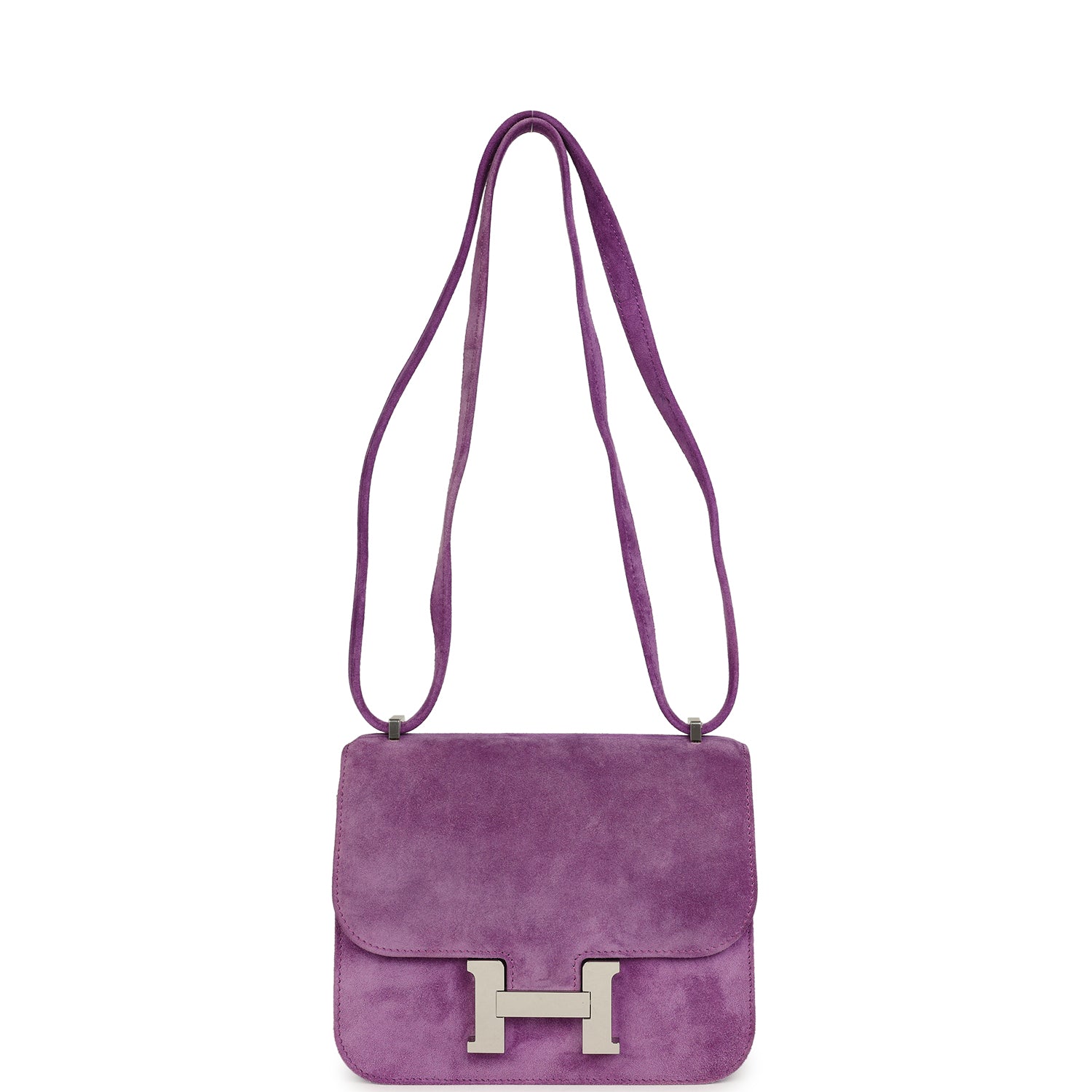 Hermes Constance 18 Violet Doblis Palladium Hardware