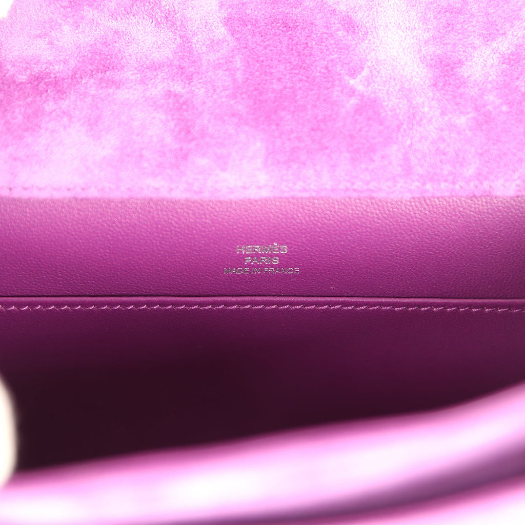 Hermes Constance 18 Violet Doblis Palladium Hardware