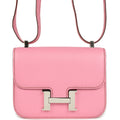 Hermes Micro Constance 14 Bubblegum Epsom Palladium Hardware