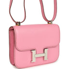 Hermes Micro Constance 14 Bubblegum Epsom Palladium Hardware
