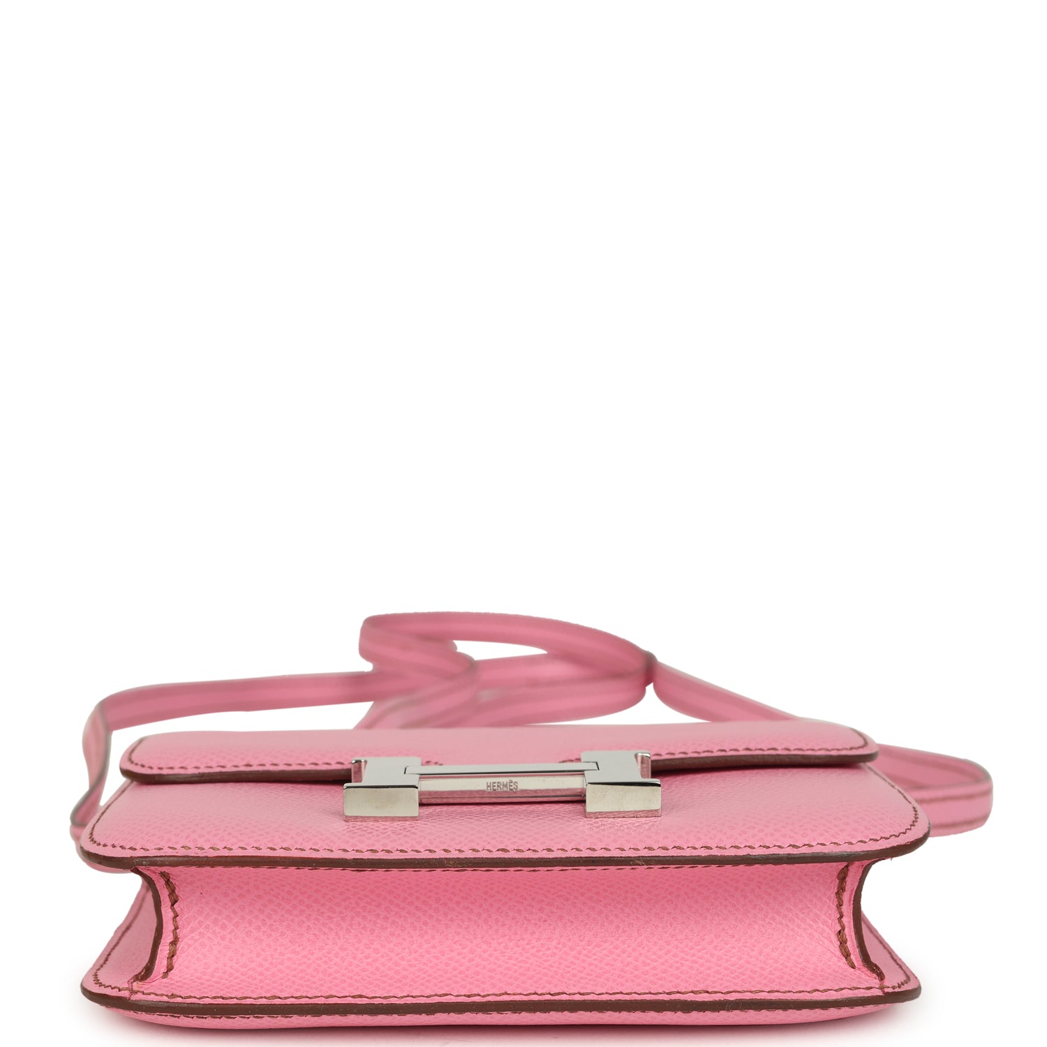 Hermes Micro Constance 14 Bubblegum Epsom Palladium Hardware
