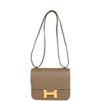 Hermes Constance 18 Etoupe Epsom Gold Hardware