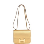Hermes Constance 18 Dore Chevre Chamkilight Permabrass Hardware