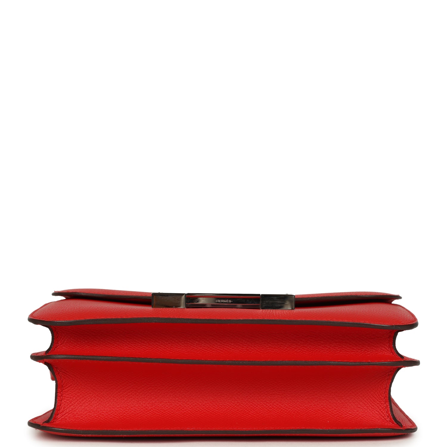 Hermes Constance 24 Rouge De Coeur Epsom Lacquered Palladium Hardware