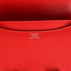 Hermes Constance 24 Rouge De Coeur Epsom Lacquered Palladium Hardware