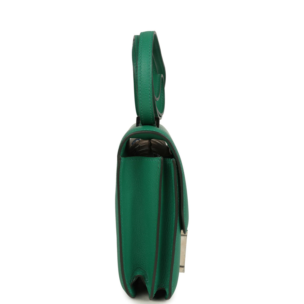 Hermes Constance 18 Vert Vertigo Evercolor Palladium Hardware