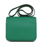 Hermes Constance 18 Vert Vertigo Evercolor Palladium Hardware