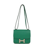 Hermes Constance 18 Vert Vertigo Evercolor Palladium Hardware