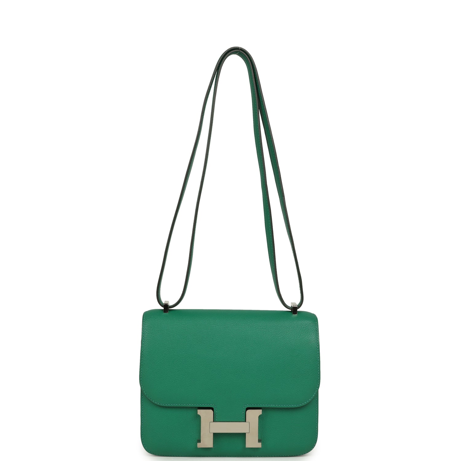 Hermes Constance 18 Vert Vertigo Evercolor Palladium Hardware