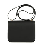Hermes Constance 18 Black Epsom Brushed Permabrass Hardware