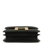 Hermes Constance 18 Black Epsom Brushed Permabrass Hardware