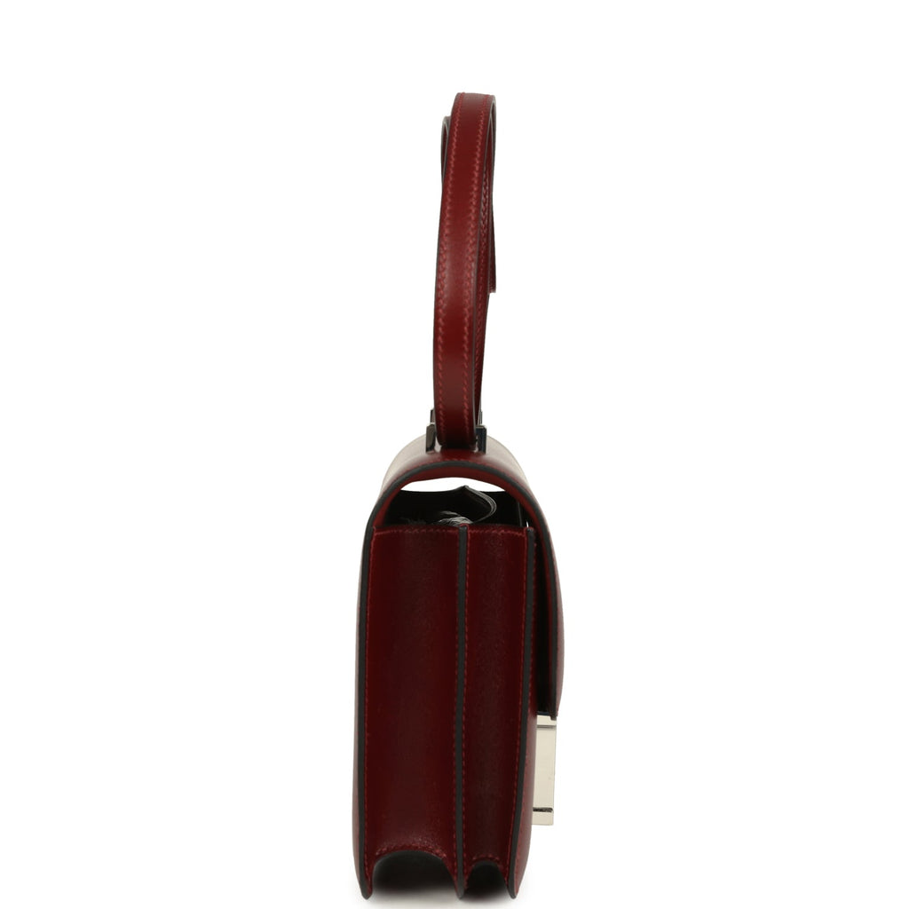 Hermes Constance 1-18 Rouge H Box Palladium Hardware